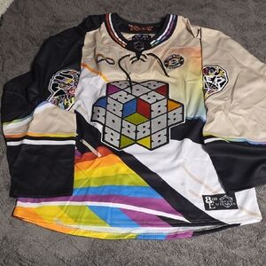 Colorful 808 Exclusive Pride Geometric Patterned Jersey